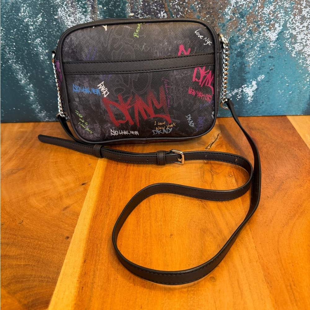DKNY Graffiti Crossbody! - Picture 7 of 11